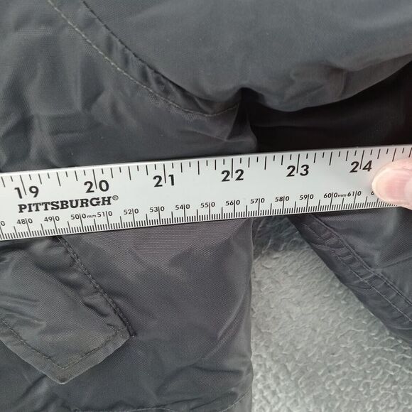 J Crew Jacket Mens Medium Midnight Navy Blue Full Zip Military‎ Style Parka - Picture 7 of 12